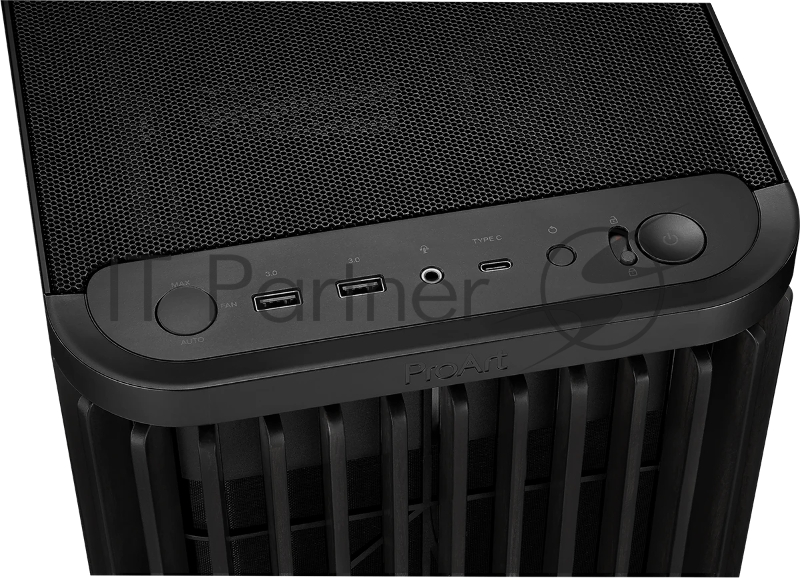Компьютерный корпус ASUS PROART PA401 WOOD MESH PWM BLACK