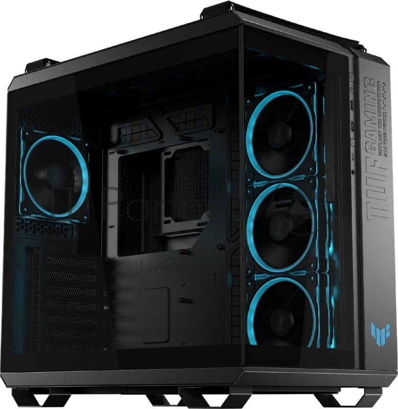 Компьютерный корпус ASUS TUF GAMING GT502 HORIZON TG ARGB BLACK