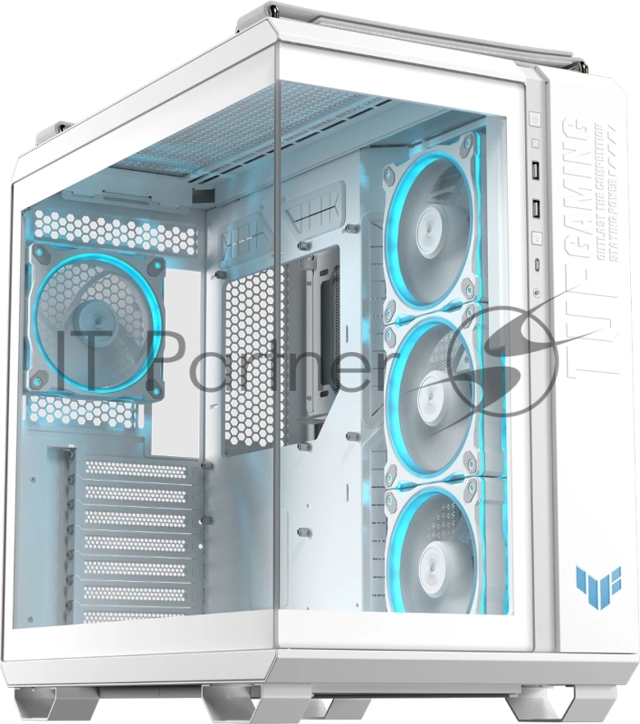 Компьютерный корпус ASUS TUF GAMING GT502 HORIZON TG ARGB WHITE