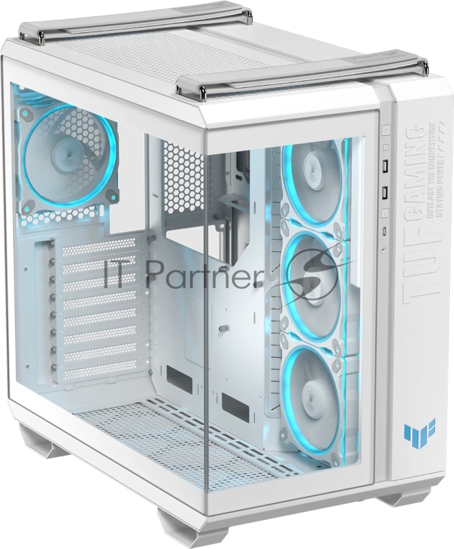 Компьютерный корпус ASUS TUF GAMING GT502 HORIZON TG ARGB WHITE