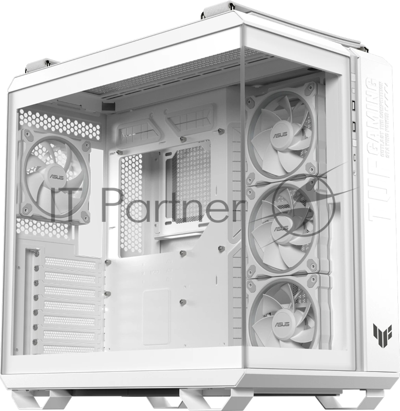Компьютерный корпус ASUS TUF GAMING GT502 HORIZON TG ARGB WHITE