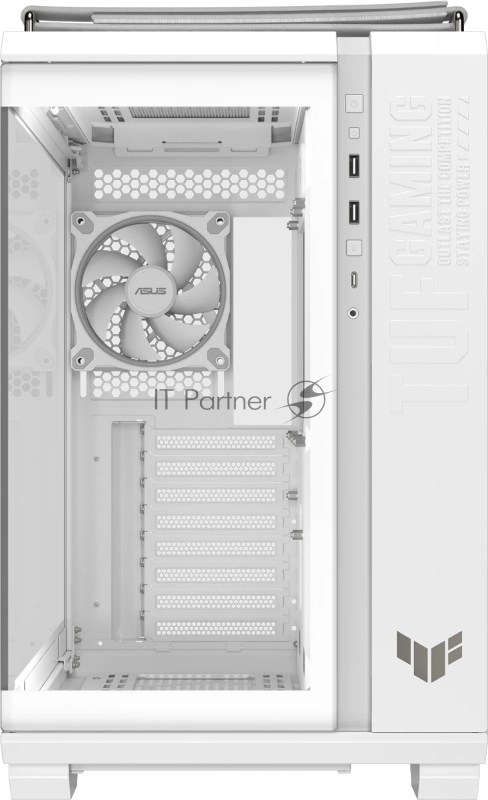 Компьютерный корпус ASUS TUF GAMING GT502 HORIZON TG ARGB WHITE