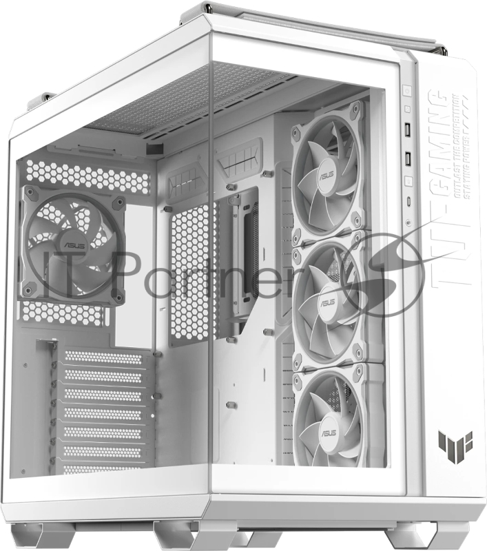 Компьютерный корпус ASUS TUF GAMING GT502 HORIZON TG ARGB WHITE