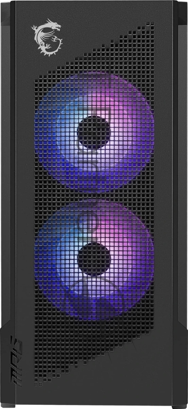 Компьютерный корпус MSI MPG VELOX 300R AIRFLOW PZ, Global, 2xUSB 3.2 Gen 1, 1xUSB 3.2 Gen2 Type-C,2x160mm ARGB Fan, 1x120mm