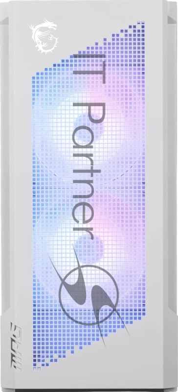 Компьютерный корпус MSI MPG VELOX 300R AIRFLOW PZ WHITE, Global, 2xUSB 3.2 Gen 1, 1xUSB 3.2 Gen2Type-C, 2x160mm ARGB Fan, 1