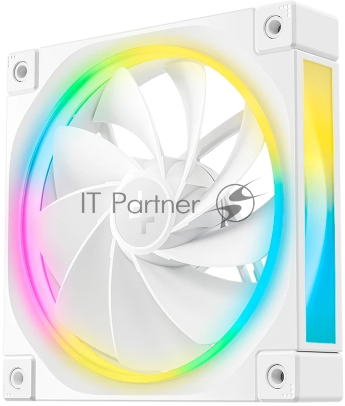 Вентилятор для корпуса Deepcool FL12R Wh Reverse ARGB 120х120x25 белый 4-pin 33.9дБ (R-FL12R-WHAPN1-G)