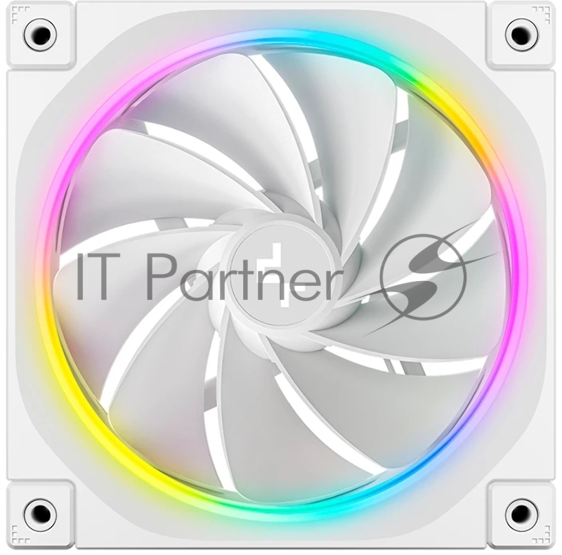 Вентилятор для корпуса Deepcool FL12R Wh Reverse ARGB 120х120x25 белый 4-pin 33.9дБ (R-FL12R-WHAPN1-G)