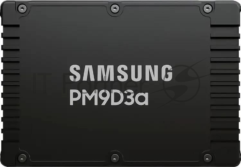 Твердотельный накопитель Samsung SSD PM9D3a, 15360GB, U.3(2.5 15mm), NVMe, PCIe 5.0x4, 3D TLC, R/W 12000/6000MB/s, IOPs 2 000 000/350 000, TBW 28032, DWPD 1 (12 мес.)