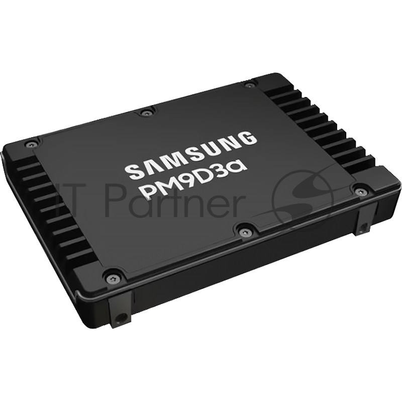 Твердотельный накопитель Samsung SSD PM9D3a, 15360GB, U.3(2.5 15mm), NVMe, PCIe 5.0x4, 3D TLC, R/W 12000/6000MB/s, IOPs 2 000 000/350 000, TBW 28032, DWPD 1 (12 мес.)
