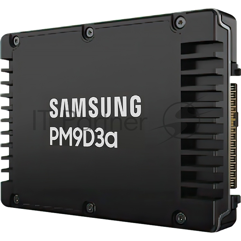 Твердотельный накопитель Samsung SSD PM9D3a, 15360GB, U.3(2.5 15mm), NVMe, PCIe 5.0x4, 3D TLC, R/W 12000/6000MB/s, IOPs 2 000 000/350 000, TBW 28032, DWPD 1 (12 мес.)