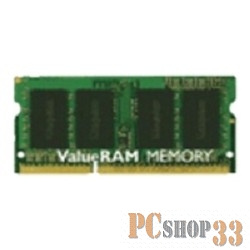 Модуль памяти SO-DIMM 4ГБ DDR3L SDRAM Kingston ValueRAM KVR16LS11/4 (PC12800, 1600МГц, CL11)