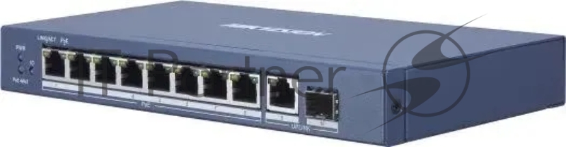 Гигабитный неуправляемый коммутатор POE DS-3E0510P-E/M(O-STD)(B) - 8-портовый, Hikvision
