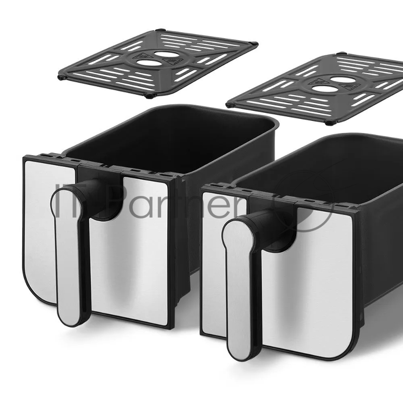 Аэрогриль KITFORT КТ-2274 серебристый и черный