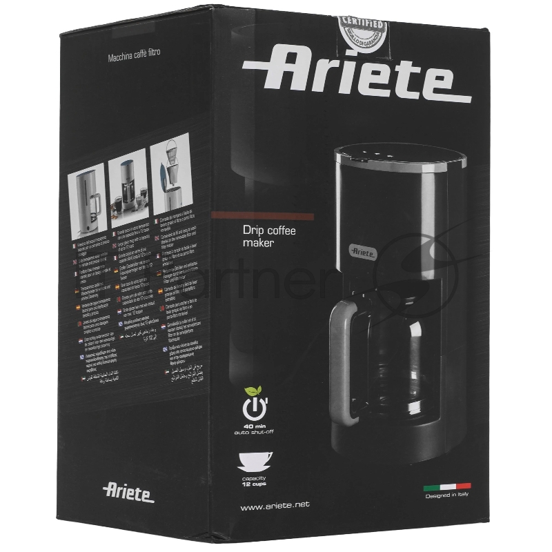 Кофеварка капельного типа Ariete 00M139401AR0 белый