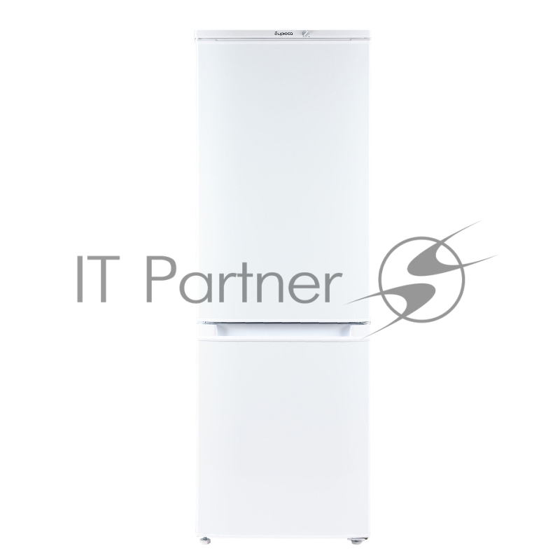 Холодильник Бирюса 418 белый двухкамерный 125/55л морозилка снизу