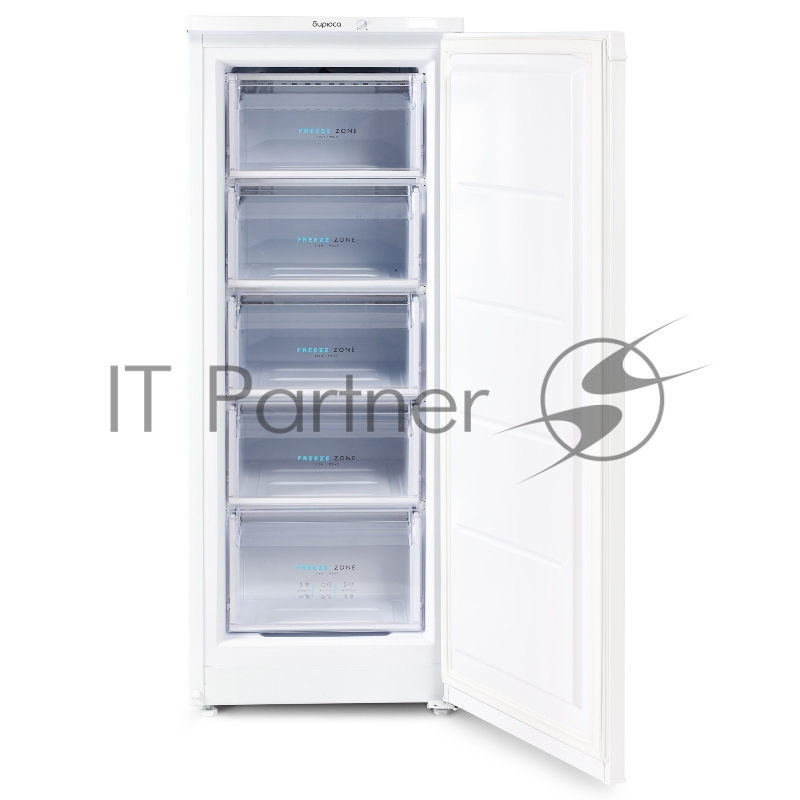 Морозильная камера Бирюса 414 белый, 130л, 5 ящиков