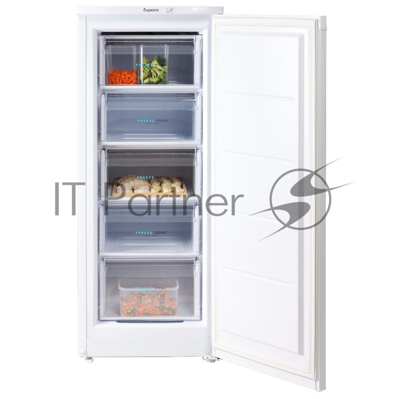 Морозильная камера Бирюса 414 белый, 130л, 5 ящиков