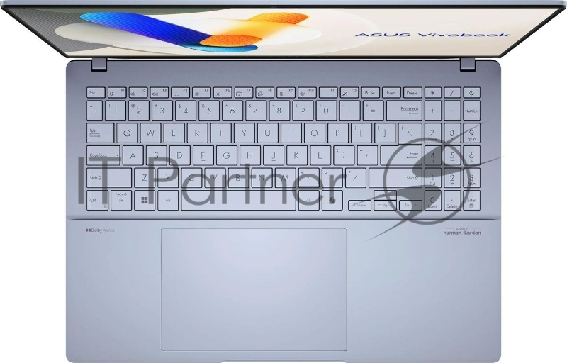Ноутбук ASUS Vivobook S16 S5606CA-RI174W Intel Core Ultra 5 225H /1.7 GHz LPDDR5X/32GB 1TB PCIE G4 SSD./Intel Arc/16.0 OLED WQXGA+ BEND GLARE NON-TOUCH,400NITS(120HZ)WIN11 HOME/1.30 kg/Mist Blue