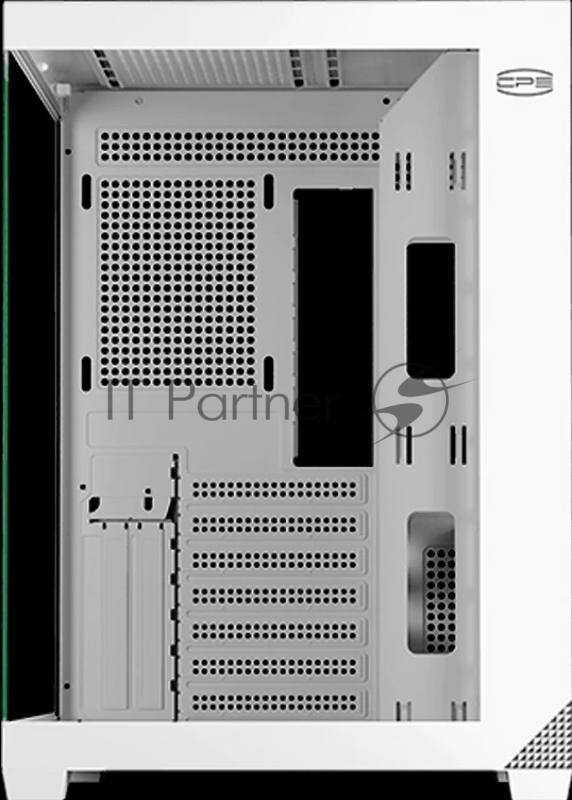 Корпус без блока питания/ Case PCCooler C3T700 WH, Midi-Tower, TG, no fans, 1xUSB-A 3.0 + 1xUSB-A 2.0 + 1xUSB-C, ATX, mATX, mITX White
