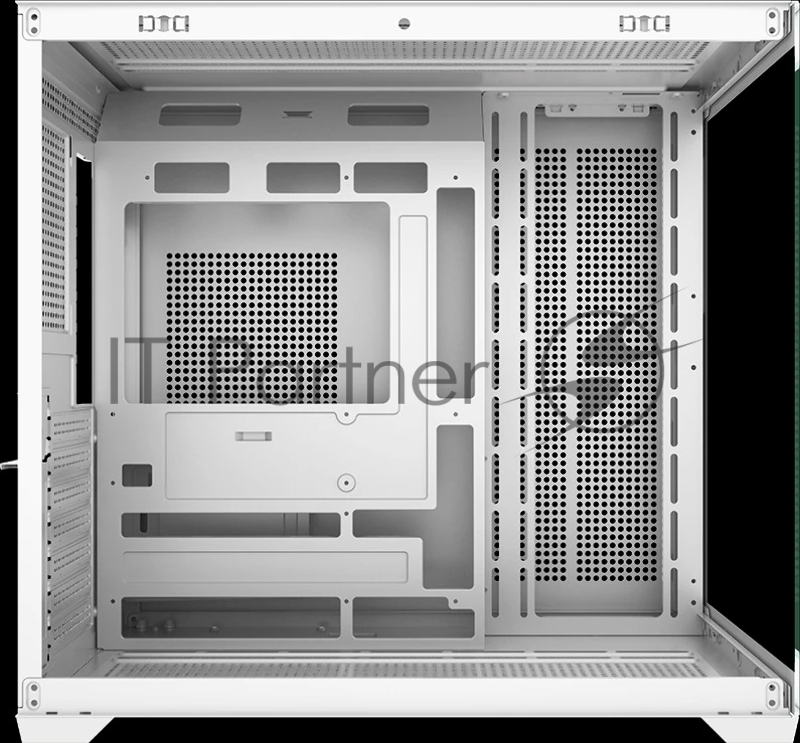 Корпус без блока питания/ Case PCCooler C3T700 WH, Midi-Tower, TG, no fans, 1xUSB-A 3.0 + 1xUSB-A 2.0 + 1xUSB-C, ATX, mATX, mITX White