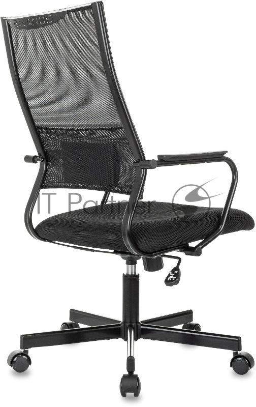 Кресло руководителя Бюрократ CH Balance черный Elastic-102 TW-11 сетка/ткань крестов. металл черный