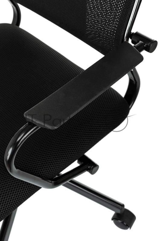 Кресло руководителя Бюрократ CH Balance черный Elastic-102 TW-11 сетка/ткань крестов. металл черный