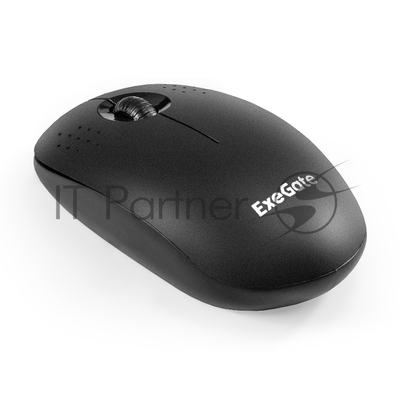 Комплект беспроводной ExeGate Professional Standard Combo MK200 (клавиатура полноразмерная влагозащищенная 104кл. + мышь оптическая 1200dpi, 3 кнопки и колесо прокрутки USB, радиоканал 2,4 ГГц, радиус действия до 10м, черный, RTL)