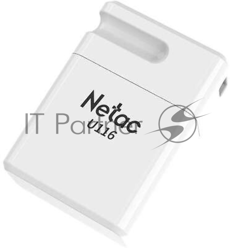 Флеш-накопитель Netac U116 mini NT03U116N-032G-32WH USB3.2 32GB, up to 130MB/s white