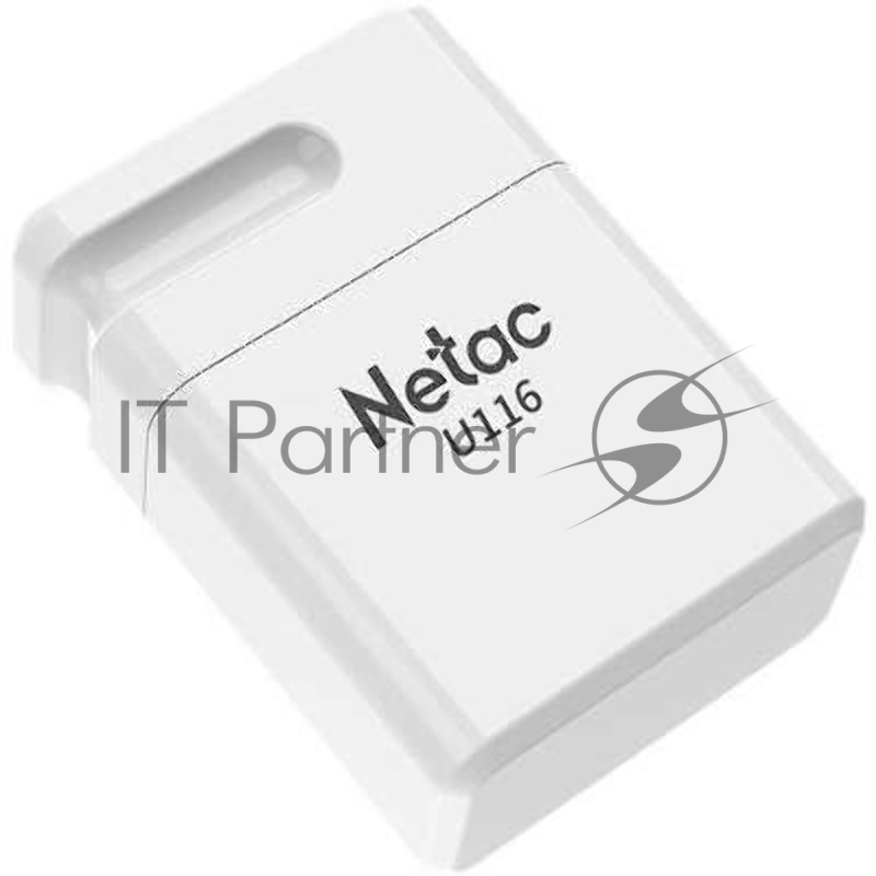 Флеш-накопитель Netac U116 mini NT03U116N-032G-32WH USB3.2 32GB, up to 130MB/s white