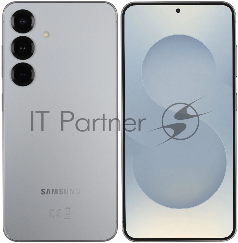 Мобильный телефон GALAXY S25 12/256GB SILVER SHADOW SM-S931 SAMSUNG