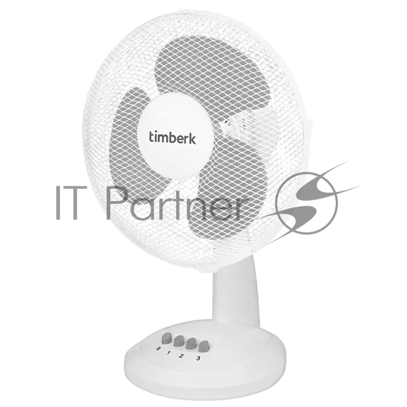 Вентилятор настольный Timberk T-DF1201 38Вт скоростей:3 белый