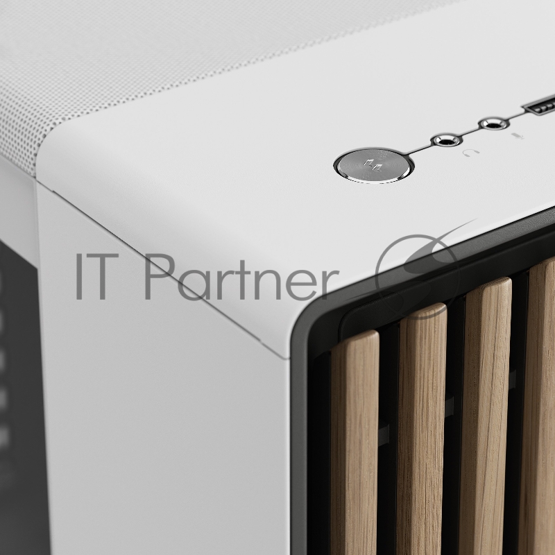 Корпус ПК без блока питания Fractal Design North XL TG Dark Tint, Full-Tower, 3x140mm, 2xUSB-A 3.2 + 1xUSB 3.2 Type-C E-ATX, ATX, mATX, mITX Wood panel, Chalk White