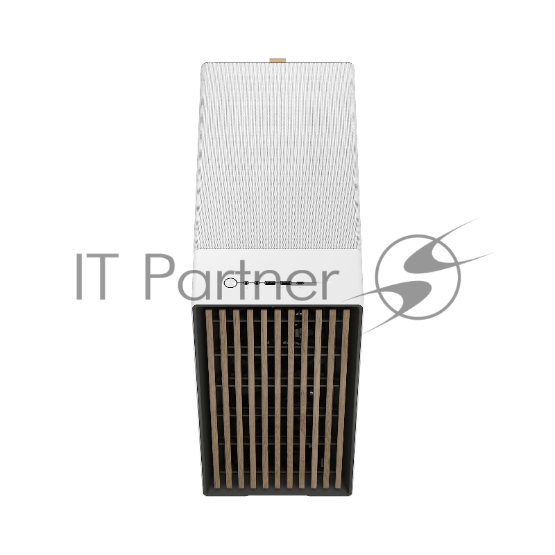 Корпус ПК без блока питания Fractal Design North XL TG Dark Tint, Full-Tower, 3x140mm, 2xUSB-A 3.2 + 1xUSB 3.2 Type-C E-ATX, ATX, mATX, mITX Wood panel, Chalk White