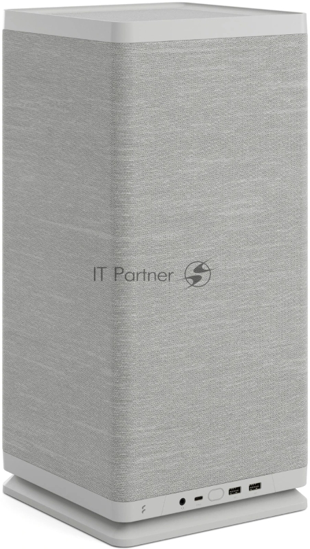 Корпус без блока питания Fractal Design Mood, Mini-Tower, 1x180mm, 2xUSB-A 3.0 + 1xUSB 3.2 Type-C, SFX PSU Support, mITX Light Gray