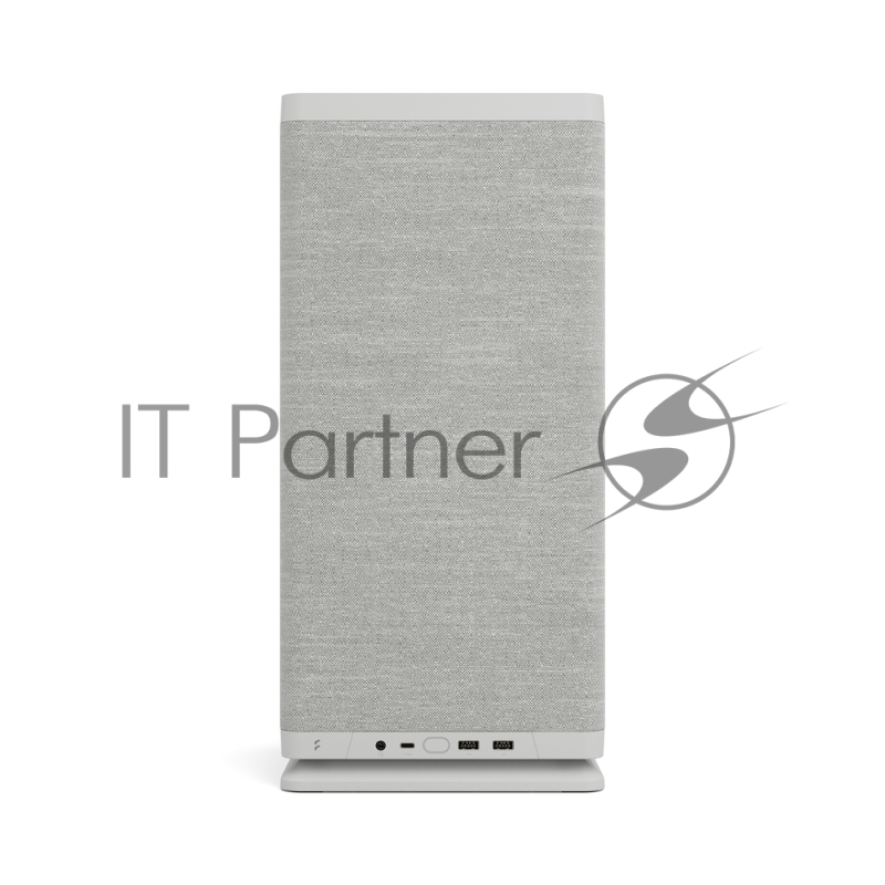 Корпус без блока питания Fractal Design Mood, Mini-Tower, 1x180mm, 2xUSB-A 3.0 + 1xUSB 3.2 Type-C, SFX PSU Support, mITX Light Gray