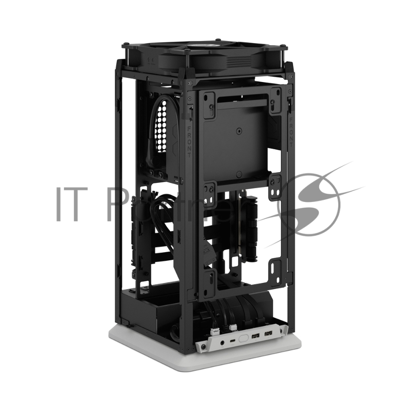 Корпус без блока питания Fractal Design Mood, Mini-Tower, 1x180mm, 2xUSB-A 3.0 + 1xUSB 3.2 Type-C, SFX PSU Support, mITX Light Gray