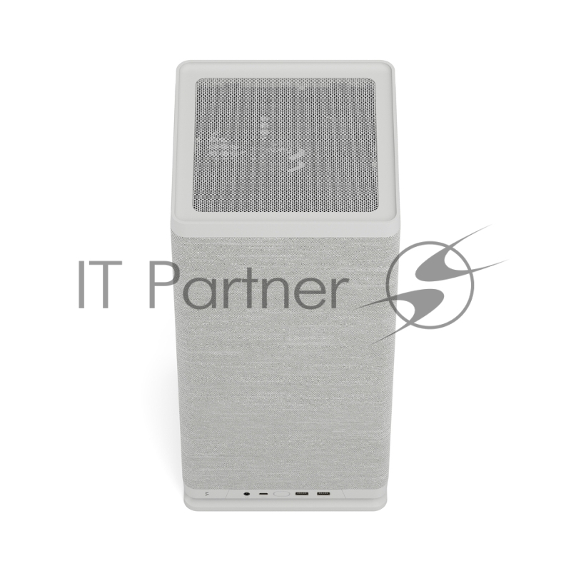 Корпус без блока питания Fractal Design Mood, Mini-Tower, 1x180mm, 2xUSB-A 3.0 + 1xUSB 3.2 Type-C, SFX PSU Support, mITX Light Gray