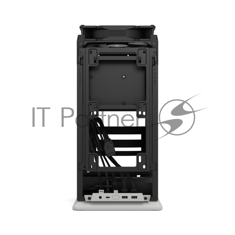 Корпус без блока питания Fractal Design Mood, Mini-Tower, 1x180mm, 2xUSB-A 3.0 + 1xUSB 3.2 Type-C, SFX PSU Support, mITX Light Gray