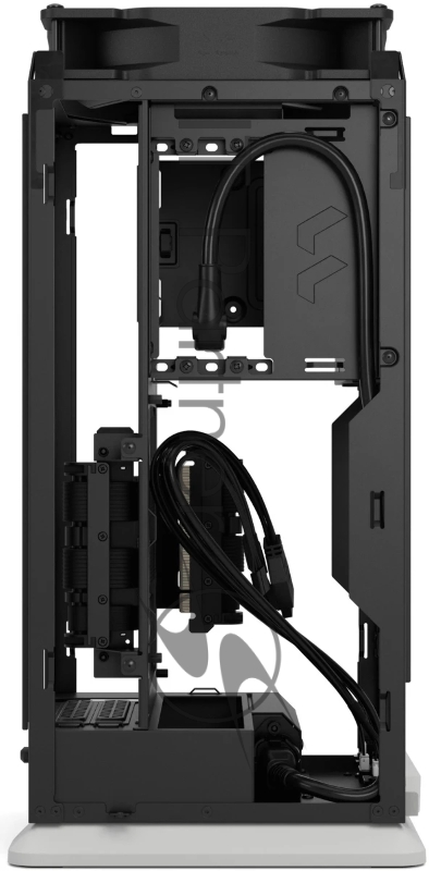 Корпус без блока питания Fractal Design Mood, Mini-Tower, 1x180mm, 2xUSB-A 3.0 + 1xUSB 3.2 Type-C, SFX PSU Support, mITX Light Gray