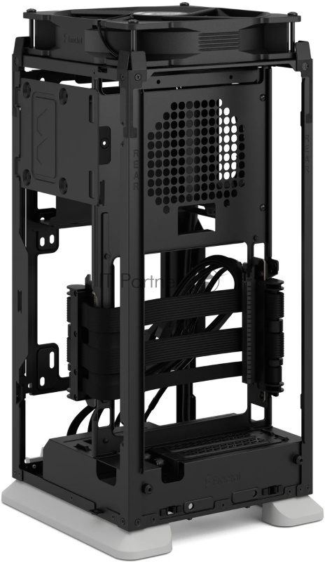Корпус без блока питания Fractal Design Mood, Mini-Tower, 1x180mm, 2xUSB-A 3.0 + 1xUSB 3.2 Type-C, SFX PSU Support, mITX Light Gray