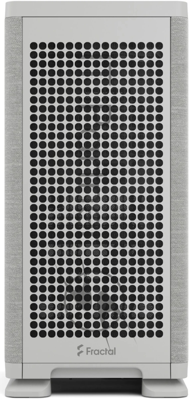 Корпус без блока питания Fractal Design Mood, Mini-Tower, 1x180mm, 2xUSB-A 3.0 + 1xUSB 3.2 Type-C, SFX PSU Support, mITX Light Gray