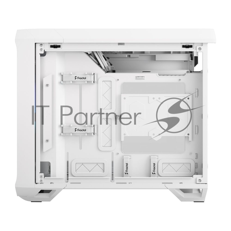 Корпус ПК без блока питания Fractal Design Torrent Nano RGB TG Clear Tint, Mini-Tower, 1x180mm RGB, 2xUSB-A 3.2 + 1xUSB 3.2 Type-C mITX, mDTX White