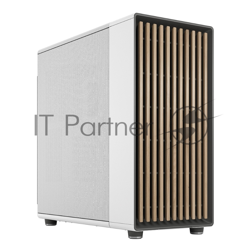 Корпус ПК без блока питания Fractal Design North XL, Full-Tower, 3x140mm, 2xUSB-A 3.2 + 1xUSB 3.2 Type-C E-ATX, ATX, mATX, mITX Wood panel, Chalk White