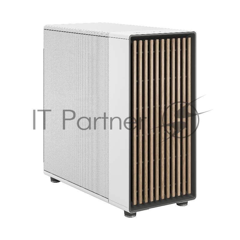 Корпус ПК без блока питания Fractal Design North XL, Full-Tower, 3x140mm, 2xUSB-A 3.2 + 1xUSB 3.2 Type-C E-ATX, ATX, mATX, mITX Wood panel, Chalk White