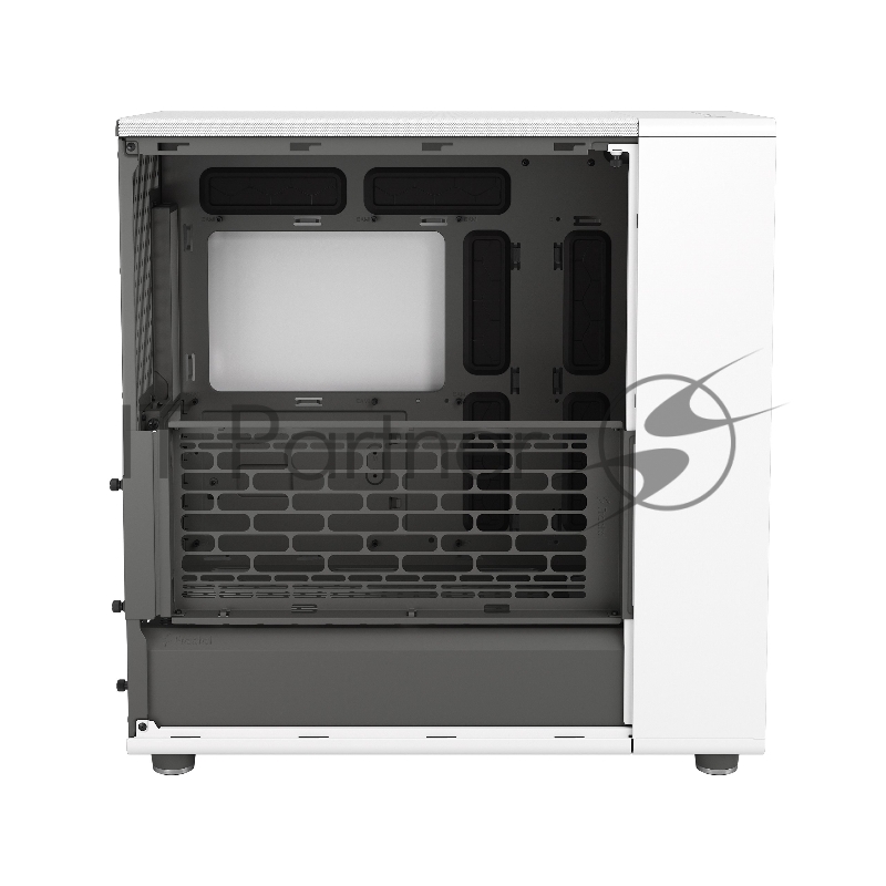 Корпус ПК без блока питания Fractal Design North XL, Full-Tower, 3x140mm, 2xUSB-A 3.2 + 1xUSB 3.2 Type-C E-ATX, ATX, mATX, mITX Wood panel, Chalk White