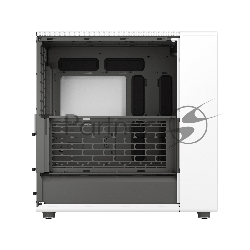 Корпус ПК без блока питания Fractal Design North XL, Full-Tower, 3x140mm, 2xUSB-A 3.2 + 1xUSB 3.2 Type-C E-ATX, ATX, mATX, mITX Wood panel, Chalk White