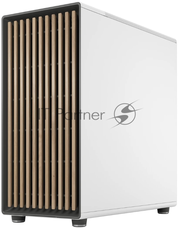 Корпус ПК без блока питания Fractal Design North XL, Full-Tower, 3x140mm, 2xUSB-A 3.2 + 1xUSB 3.2 Type-C E-ATX, ATX, mATX, mITX Wood panel, Chalk White