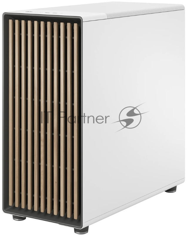 Корпус ПК без блока питания Fractal Design North XL, Full-Tower, 3x140mm, 2xUSB-A 3.2 + 1xUSB 3.2 Type-C E-ATX, ATX, mATX, mITX Wood panel, Chalk White