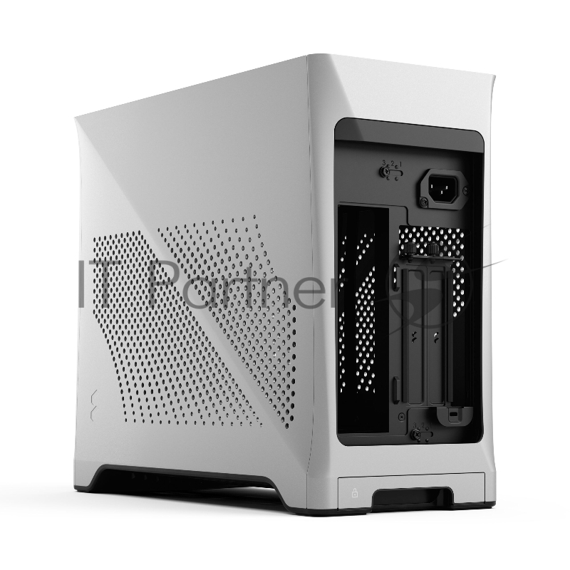 Корпус ПК без блока питания Fractal Design Era 2, SFF, 2x120mm, 2xUSB-A 3.0 + 1xUSB 3.2 Type-C, SFX PSU Support, mITX Silver