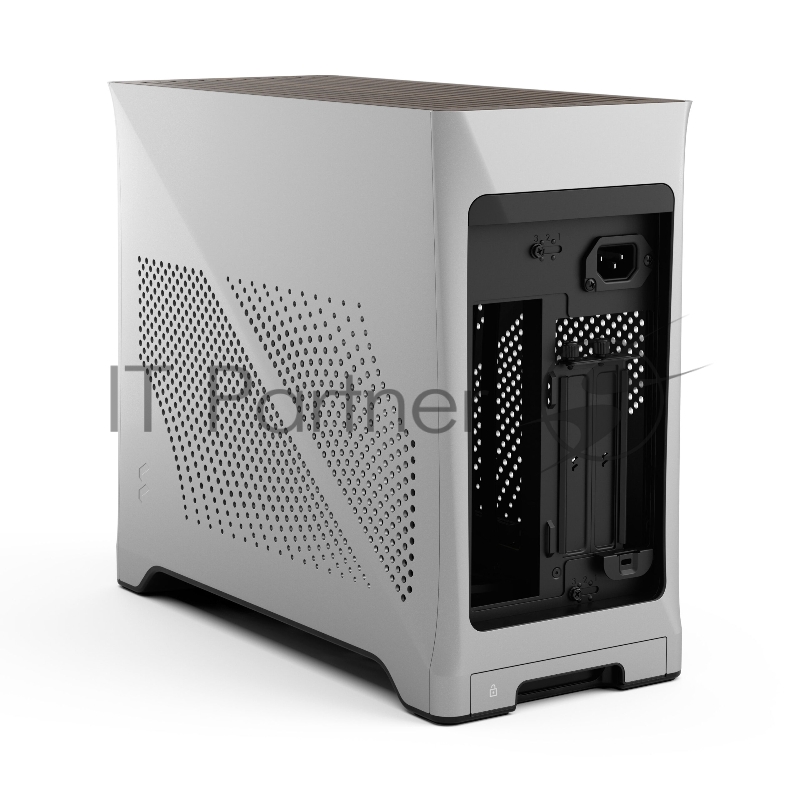 Корпус ПК без блока питания Fractal Design Era 2, SFF, 2x120mm, 2xUSB-A 3.0 + 1xUSB 3.2 Type-C, SFX PSU Support, mITX Silver
